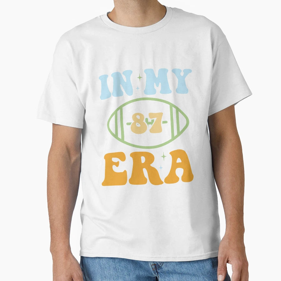 My Football Era American Football Ball T-Shirt - Trendy Graphic Unisex - T-Shirt, Sweatshirt, Hoodie