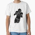 Football Player Hold Football T-Shirt - Graphic Print Men Women - T-Shirt, Sweatshirt, Hoodie