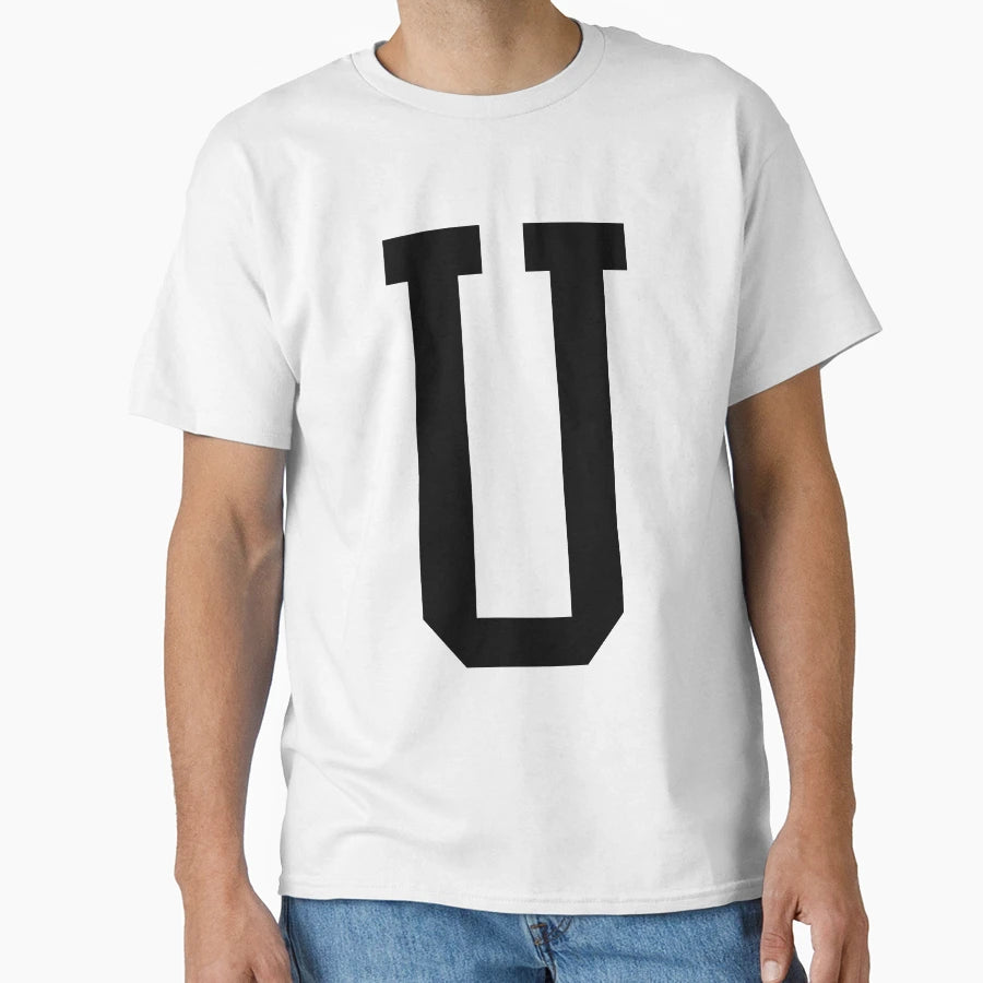 Letter U T-Shirt - Custom Art Print Unisex - T-Shirt, Sweatshirt, Hoodie