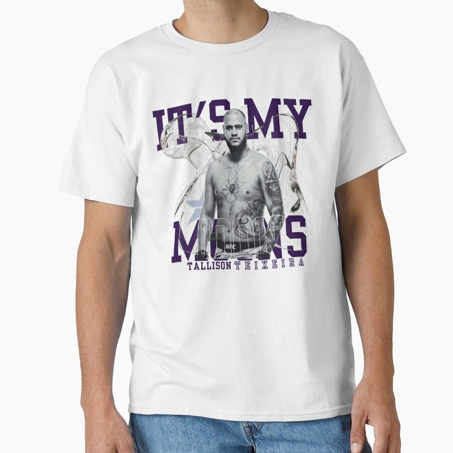 Tallison Teixeira "Xicão" It's My Moons by FightCrest - Adult & Kids T-Shirts, Sweatshirts & Hoodies apparel design preview 1