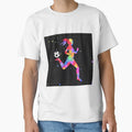 Soccer Player Watercolor Art T-Shirt - Minimalist Print Unisex - T-Shirt, Sweatshirt, Hoodie