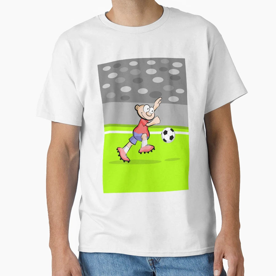 Soccer Player Goal Scorer Attitude T-Shirt - Unique Graphic Men Women - T-Shirt, Sweatshirt, Hoodie