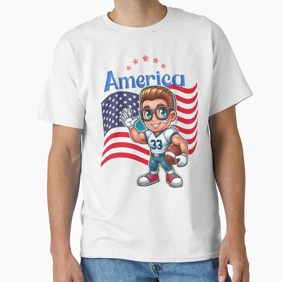 American Spirit T-Shirt - Graphic Print Unisex - T-Shirt, Sweatshirt, Hoodie