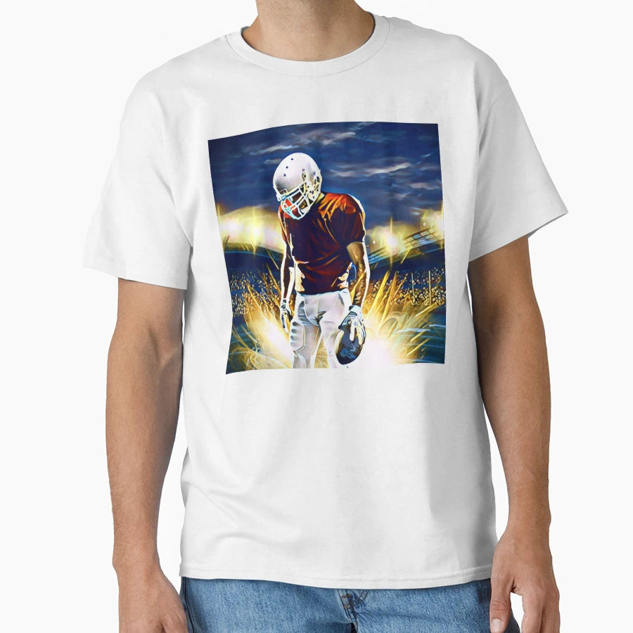 Touchdown Football Player T-Shirt - Streetwear Style Unisex - T-Shirt, Sweatshirt, Hoodie