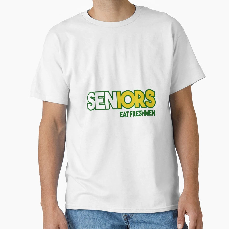 Seniors Eat Freshman T-Shirt - Minimalist Print Men Women - T-Shirt, Sweatshirt, Hoodie