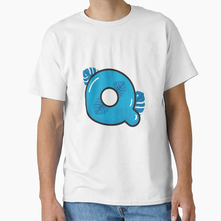 Alphabet Q T-Shirt - Custom Art Print for Adults - T-Shirt, Sweatshirt, Hoodie
