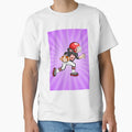 Soccer Player Running Ball T-Shirt - Graphic Print Unisex - T-Shirt, Sweatshirt, Hoodie