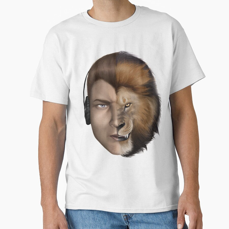 BORN READY Lion by fearlessmotivat - Adult & Kids T-Shirts, Sweatshirts & Hoodies apparel design preview 1