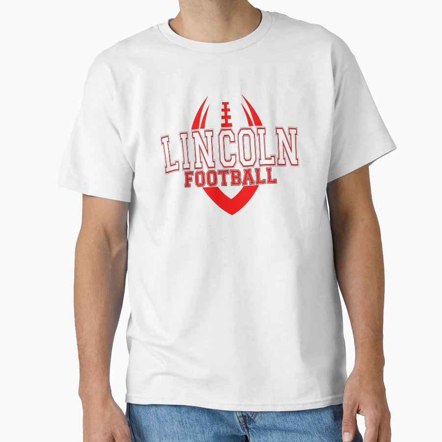 Lincoln Football T-Shirt - Novelty Apparel for Adults - T-Shirt, Sweatshirt, Hoodie