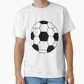 Football T-Shirt - Minimalist Print Men Women - T-Shirt, Sweatshirt, Hoodie