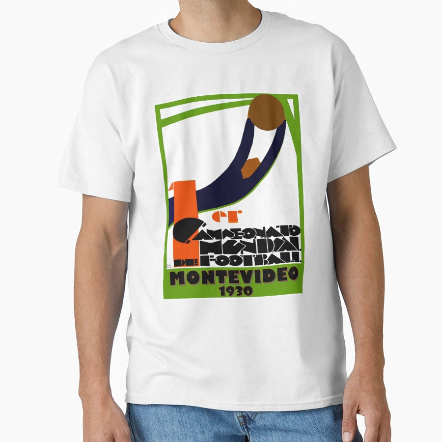Soccer 1930 Campeonato Mundial T-Shirt - Casual Everyday Wear for Adults - T-Shirt, Sweatshirt, Hoodie