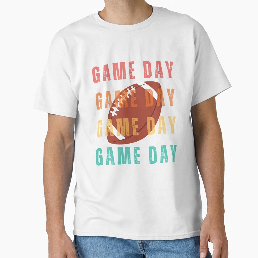Game Day T-Shirt - Minimalist Print Men Women - T-Shirt, Sweatshirt, Hoodie