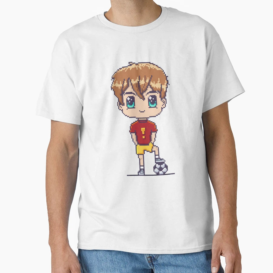 Anime Soccer T-Shirt - Trendy Graphic for Adults - T-Shirt, Sweatshirt, Hoodie