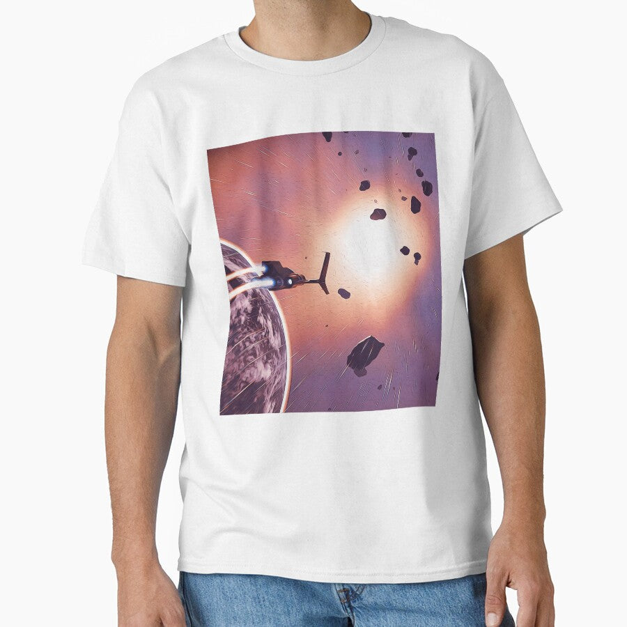 Beyond the Solar System by AM FineArtPrints - Adult & Kids T-Shirts, Sweatshirts & Hoodies apparel design preview 1