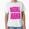 Baseball Mama Base Ball Mom T-Shirt - Graphic Print Men Women - T-Shirt, Sweatshirt, Hoodie