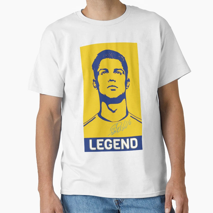 Cristiano Ronaldo T-Shirt - Casual Everyday Wear for Adults - T-Shirt, Sweatshirt, Hoodie