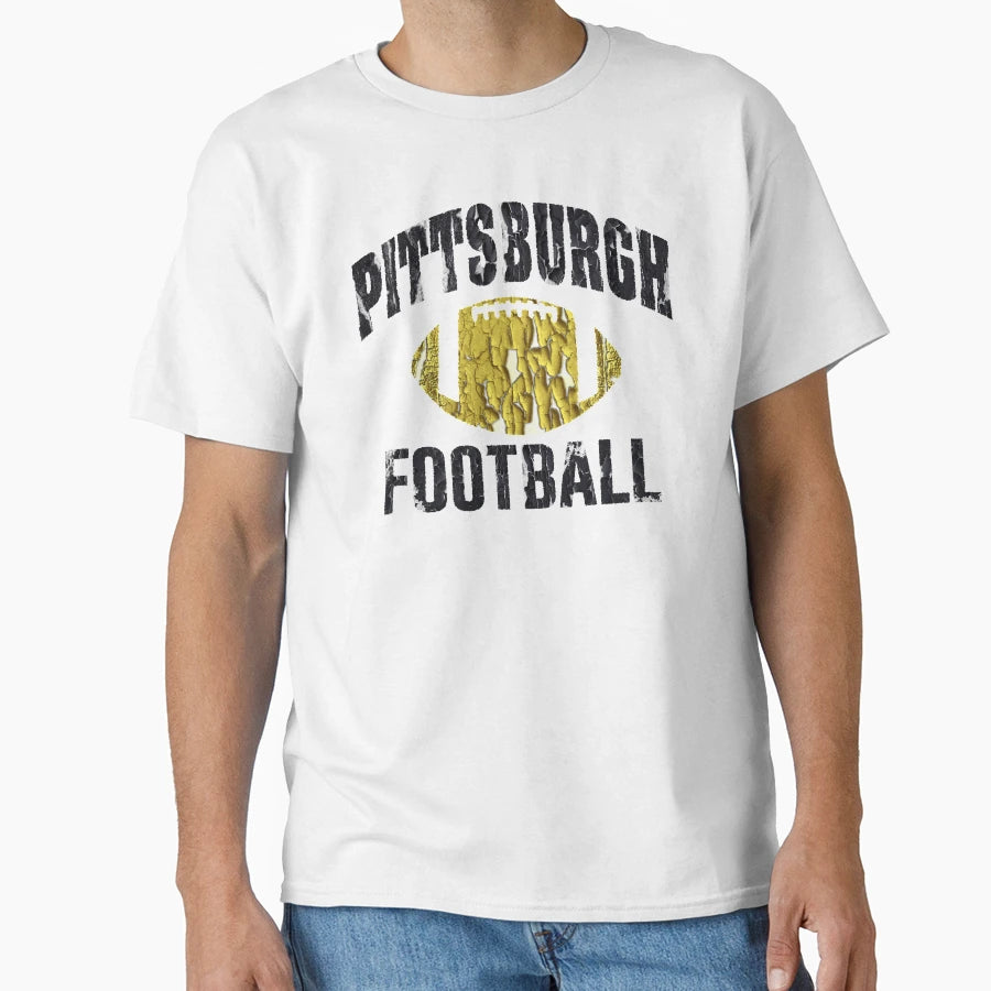 Pittsburgh Football T-Shirt - Aesthetic Graphic Men Women - T-Shirt, Sweatshirt, Hoodie