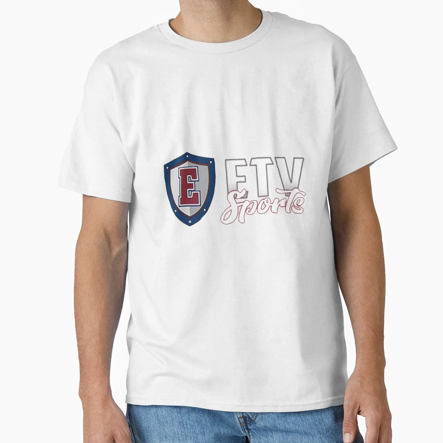 Etv Sports T-Shirt - Minimalist Print for Adults - T-Shirt, Sweatshirt, Hoodie