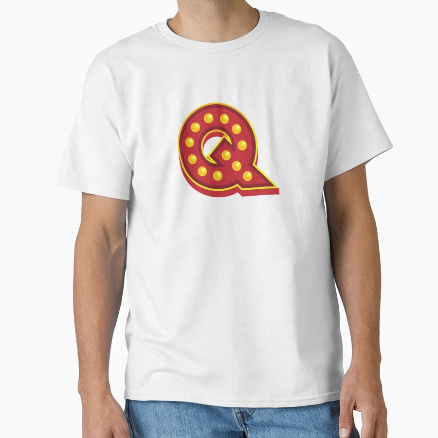Letter Q Disco T-Shirt - Streetwear Style Men Women - T-Shirt, Sweatshirt, Hoodie