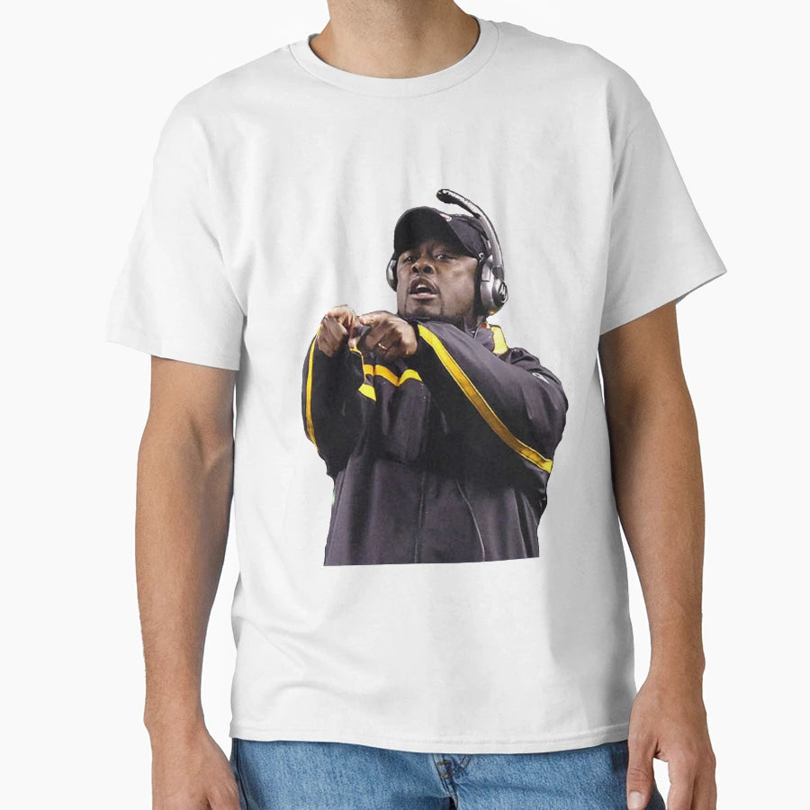 Mike Tomlin T-Shirt - Minimalist Print Unisex - T-Shirt, Sweatshirt, Hoodie