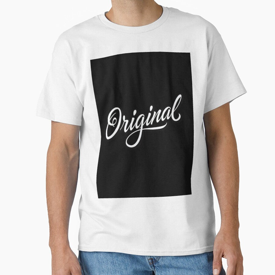 Original Classic Handwritten Statement by - Adult & Kids T-Shirts, Sweatshirts & Hoodies apparel design preview 1