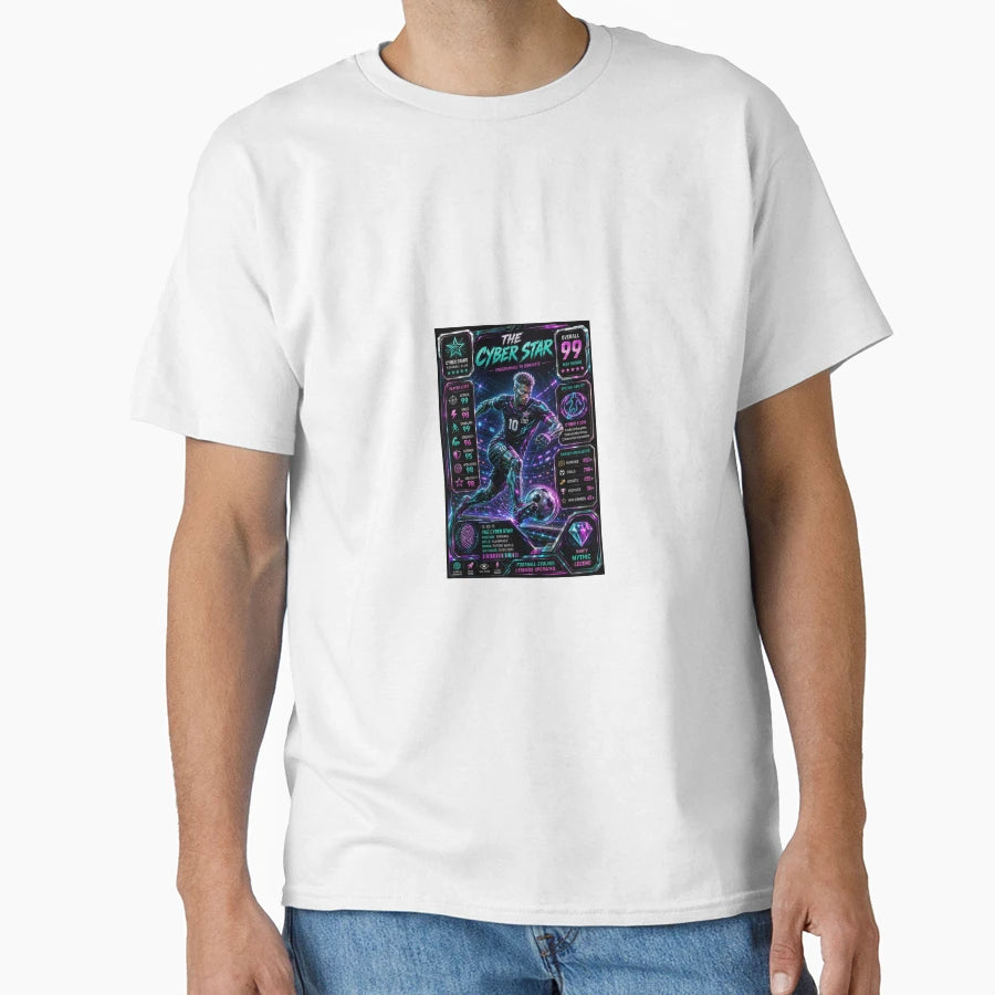 Cyber Star T-Shirt - Minimalist Print Unisex - T-Shirt, Sweatshirt, Hoodie