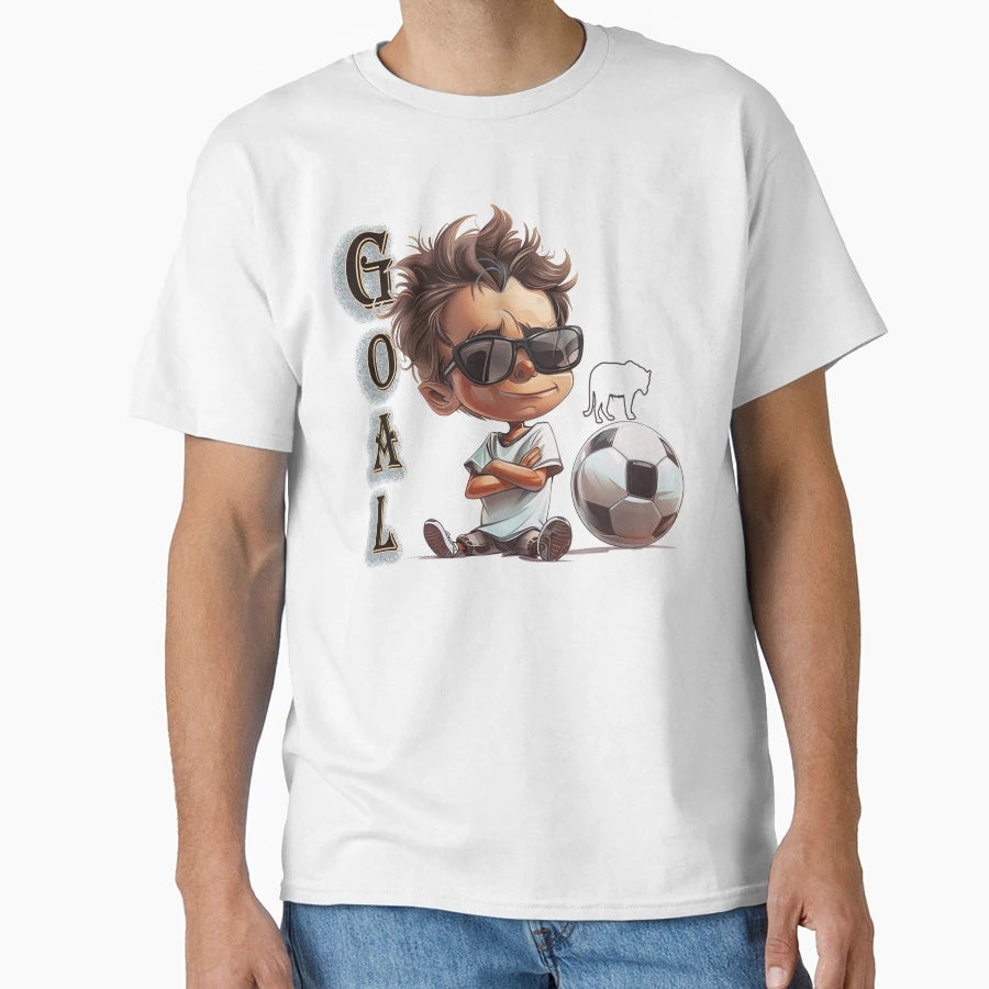 Disappointed Soccer Player T-Shirt - Unique Graphic for Adults - T-Shirt, Sweatshirt, Hoodie