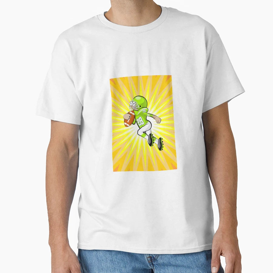 American Football Player Winning Yards T-Shirt - Novelty Apparel Unisex - T-Shirt, Sweatshirt, Hoodie