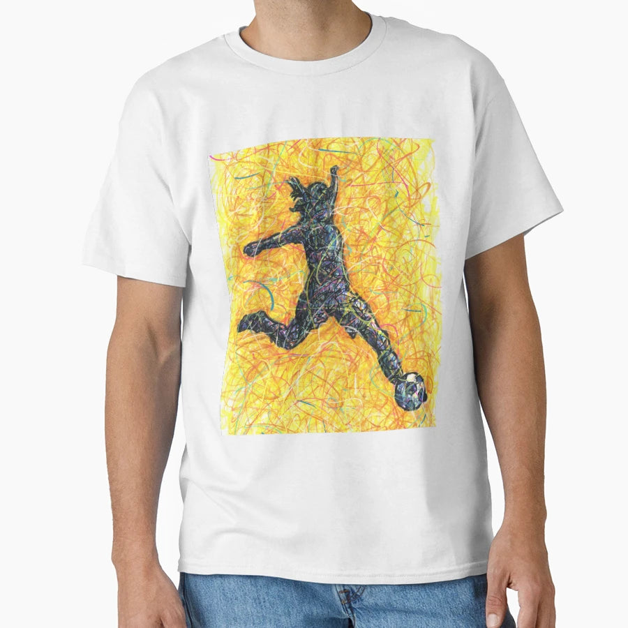 Soccer Ball Pattern T-Shirt - Streetwear Style Men Women - T-Shirt, Sweatshirt, Hoodie