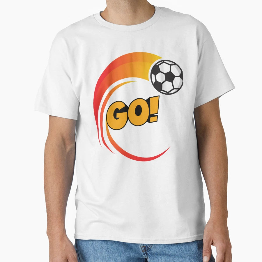 Football Blaze Go Flame T-Shirt - Streetwear Style for Adults - T-Shirt, Sweatshirt, Hoodie