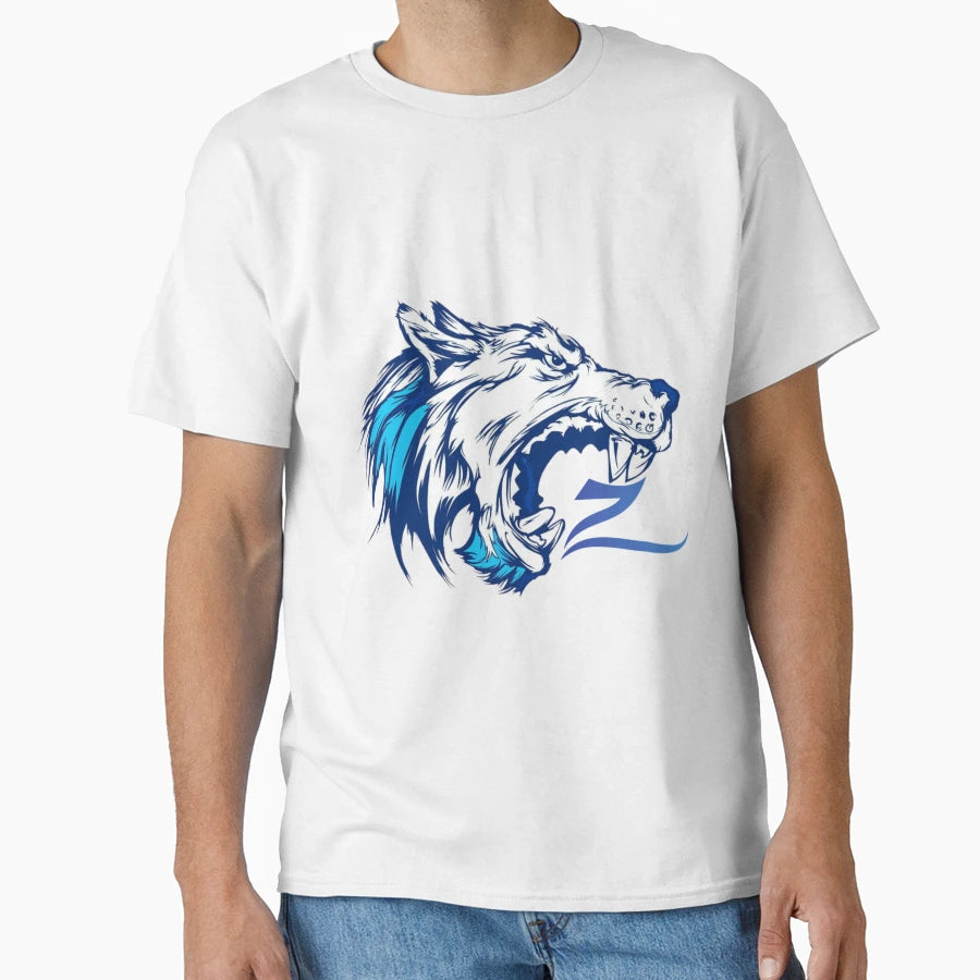 Zidika Wolf T-Shirt - Trendy Graphic Unisex - T-Shirt, Sweatshirt, Hoodie