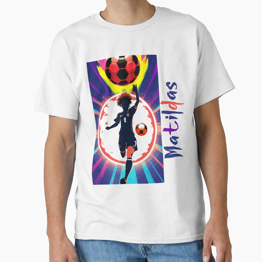 Matildas World Cup Celebration Soccer T-Shirt - Minimalist Print Men Women - T-Shirt, Sweatshirt, Hoodie