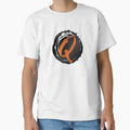 Monogram Q Grunge Black Blob T-Shirt - Aesthetic Graphic Men Women - T-Shirt, Sweatshirt, Hoodie