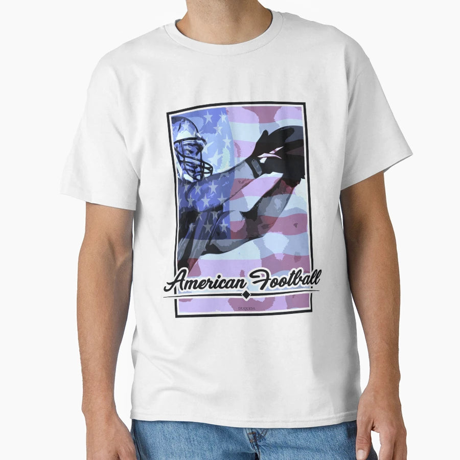 American Football T-Shirt - Unique Graphic Men Women - T-Shirt, Sweatshirt, Hoodie