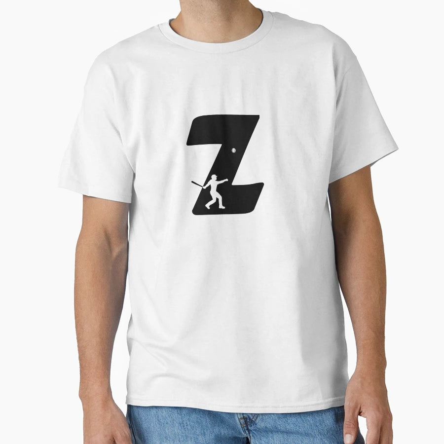 Personalized Baseball Initial Z T-Shirt - Novelty Apparel Men Women - T-Shirt, Sweatshirt, Hoodie