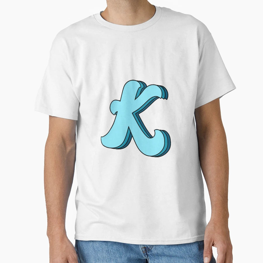 Blue K T-Shirt - Unique Graphic Unisex - T-Shirt, Sweatshirt, Hoodie