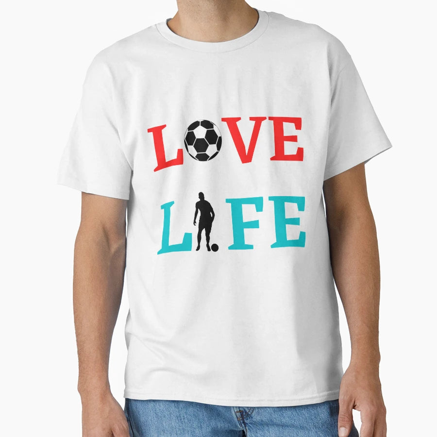Love Football T-Shirt - Unique Graphic Men Women - T-Shirt, Sweatshirt, Hoodie