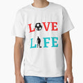 Love Football T-Shirt - Unique Graphic Men Women - T-Shirt, Sweatshirt, Hoodie