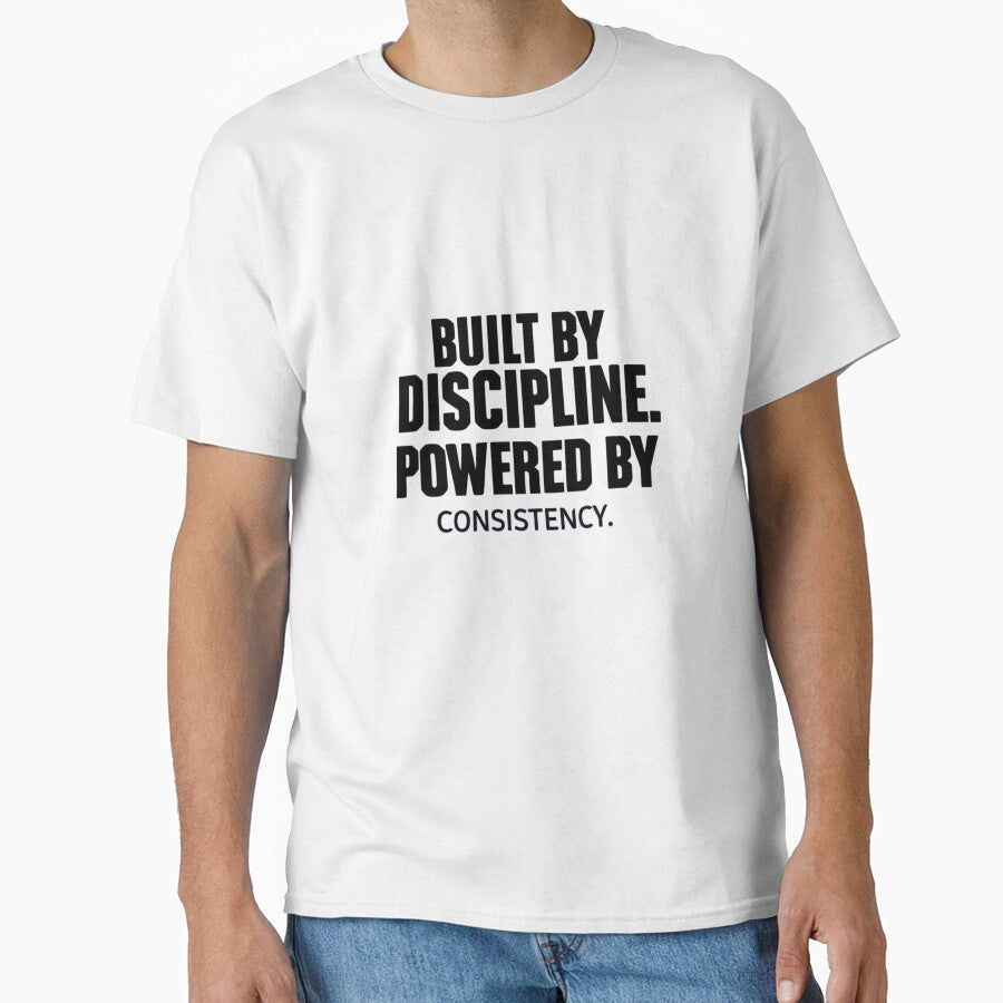 Built by Discipline Fitness Gym Motivation Apparel - Adult & Kids T-Shirts, Sweatshirts & Hoodies apparel design preview 1
