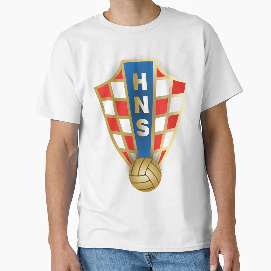 Croatian Football T-Shirt - Novelty Apparel Unisex - T-Shirt, Sweatshirt, Hoodie