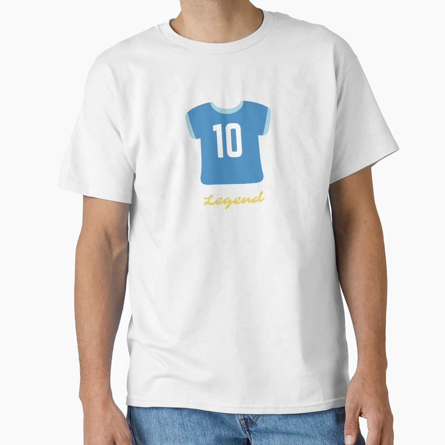 Legend 10 Football Diego T-Shirt - Aesthetic Graphic for Adults - T-Shirt, Sweatshirt, Hoodie