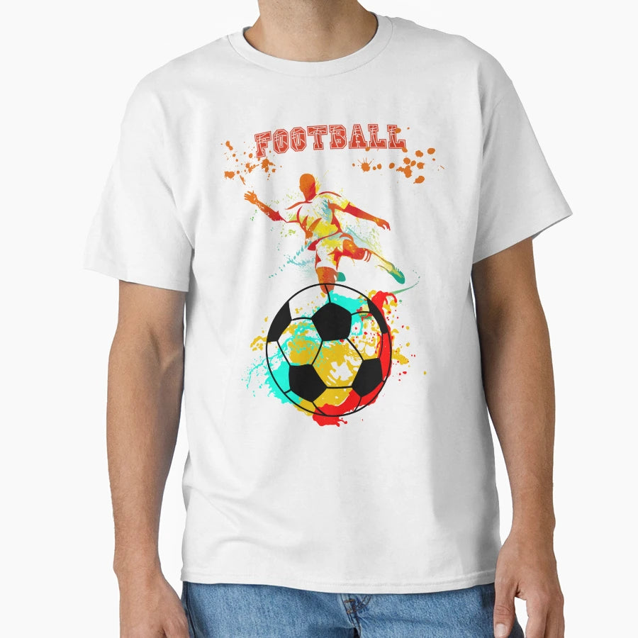 Football T-Shirt - Custom Art Print Unisex - T-Shirt, Sweatshirt, Hoodie