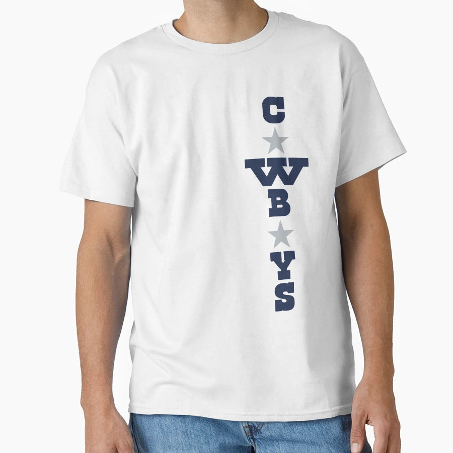 Cowboys Stars T-Shirt - Minimalist Print Men Women - T-Shirt, Sweatshirt, Hoodie