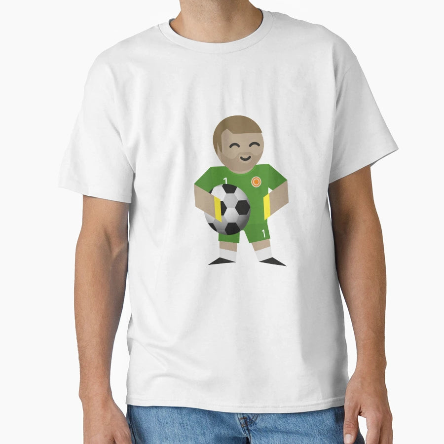 Sports Character Football Green T-Shirt - Graphic Print Men Women - T-Shirt, Sweatshirt, Hoodie