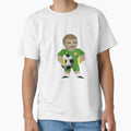 Sports Character Football Green T-Shirt - Graphic Print Men Women - T-Shirt, Sweatshirt, Hoodie