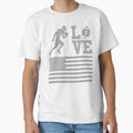 American Football Game Day True Sports T-Shirt - Aesthetic Graphic Unisex - T-Shirt, Sweatshirt, Hoodie