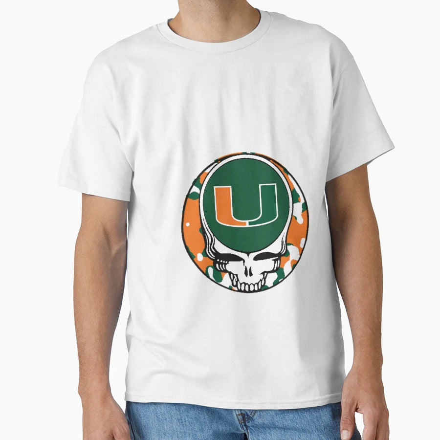 Umiami Skull T-Shirt - Novelty Apparel for Adults - T-Shirt, Sweatshirt, Hoodie