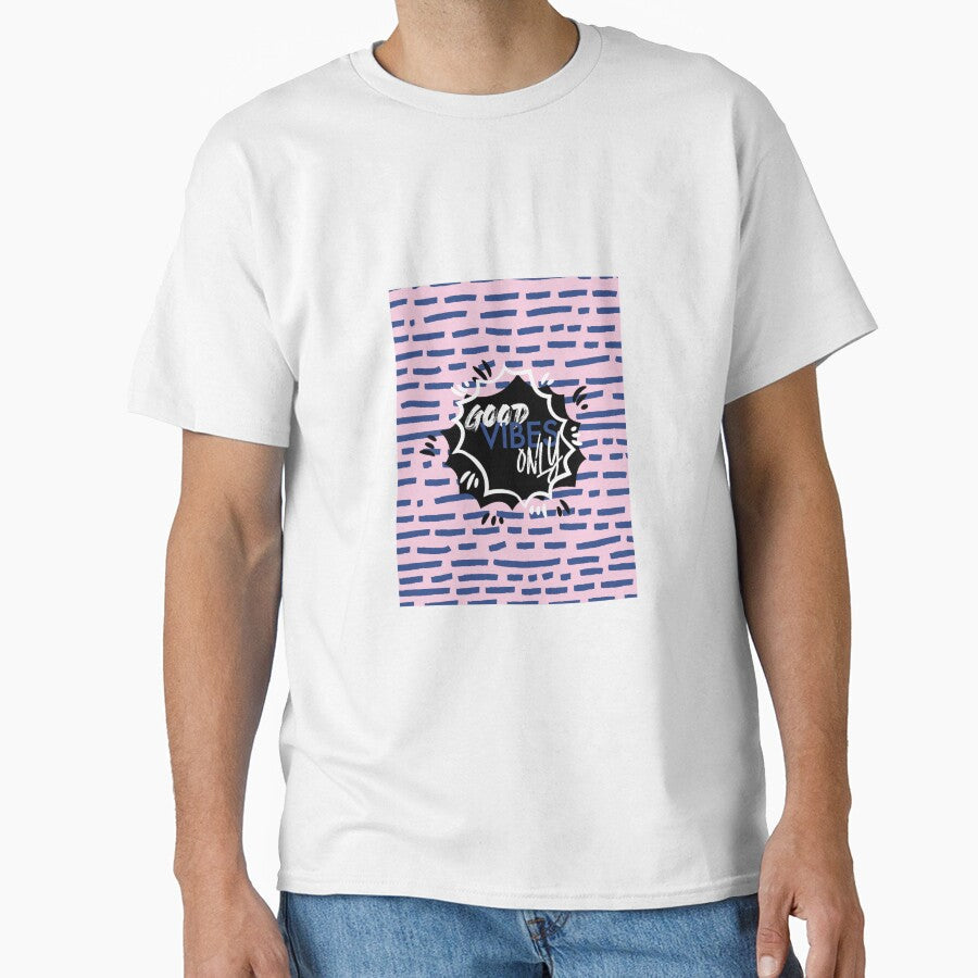Good Vibes Only by DigitalLuckyCat - Adult & Kids T-Shirts, Sweatshirts & Hoodies apparel design preview 1