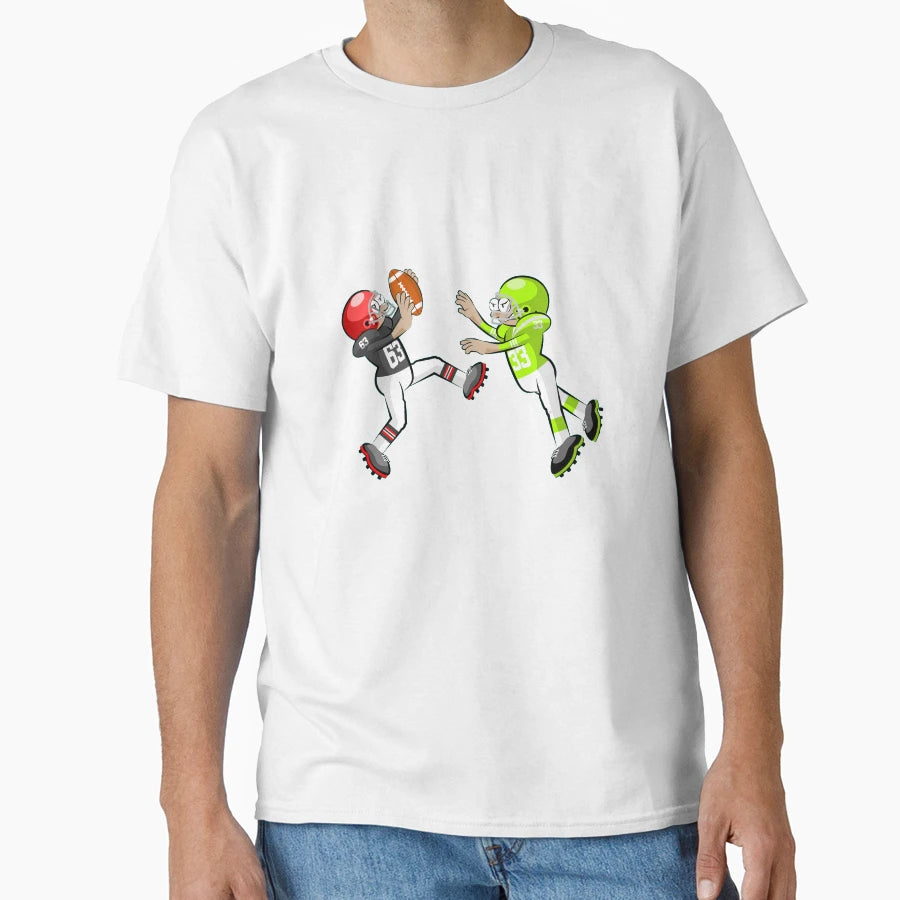 American Football Cartoon 7 41 T-Shirt - Novelty Apparel Men Women - T-Shirt, Sweatshirt, Hoodie