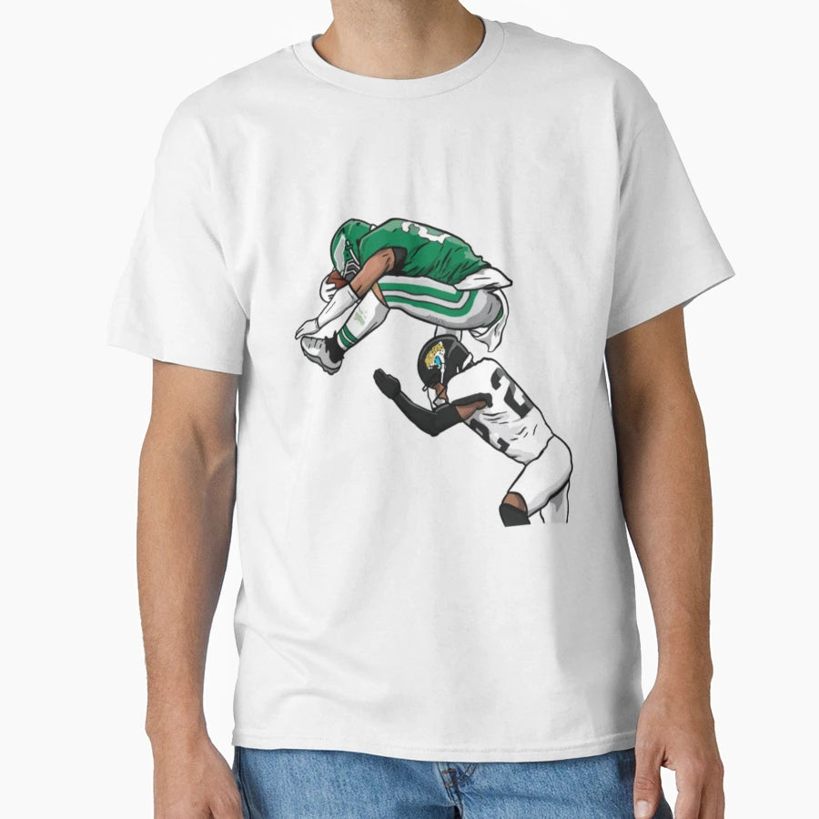 SB Backwards Jump T-Shirt - Fun Novelty Design for Adults - T-Shirt, Sweatshirt, Hoodie